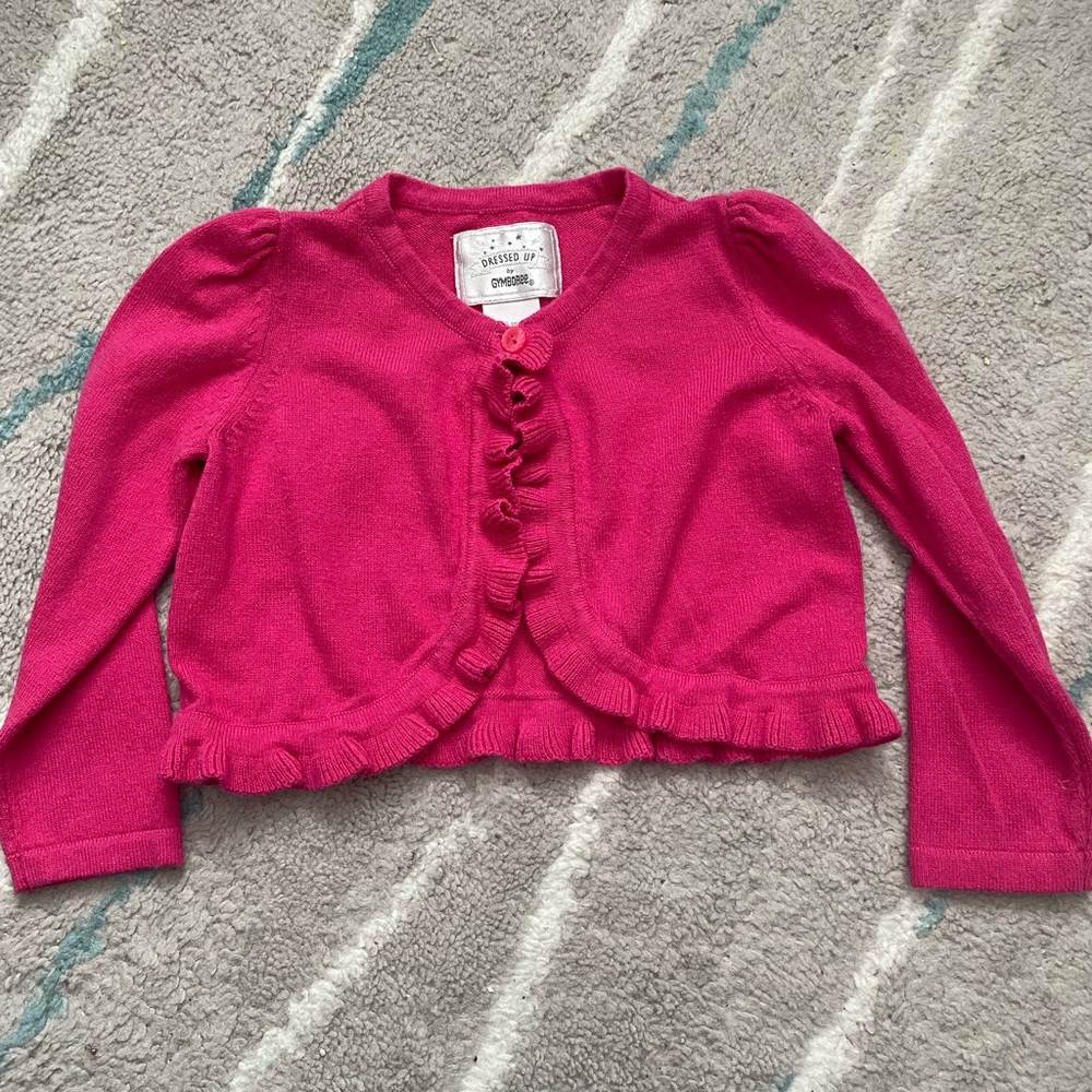 Gymboree cropped cardigan